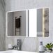 Espejos de baño 120x2 Espejos de baño 120x2 Plateado