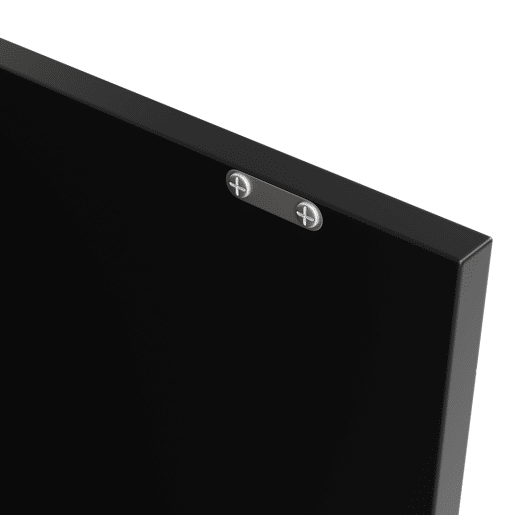 Mesa de bar giratória 105x39x102 cm - 2 gavetas, armário com porta deslizante, 3 níveis de armazenamento aberto - Preto
