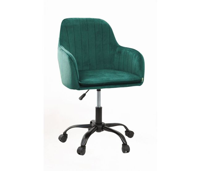 Silla black chic office - verde
