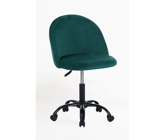 Silla black vint office - verde