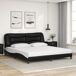 Estructura De Cama Doble Matrimonial 185x218 Estructura De Cama Doble Matrimonial 185x218 Blanco/ Negro