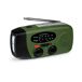 Radio Solar de Emergencia FM/AM portátil Función SOS RT260 Radio Solar de Emergencia FM/AM portátil Función SOS RT260 Negro/ Verde