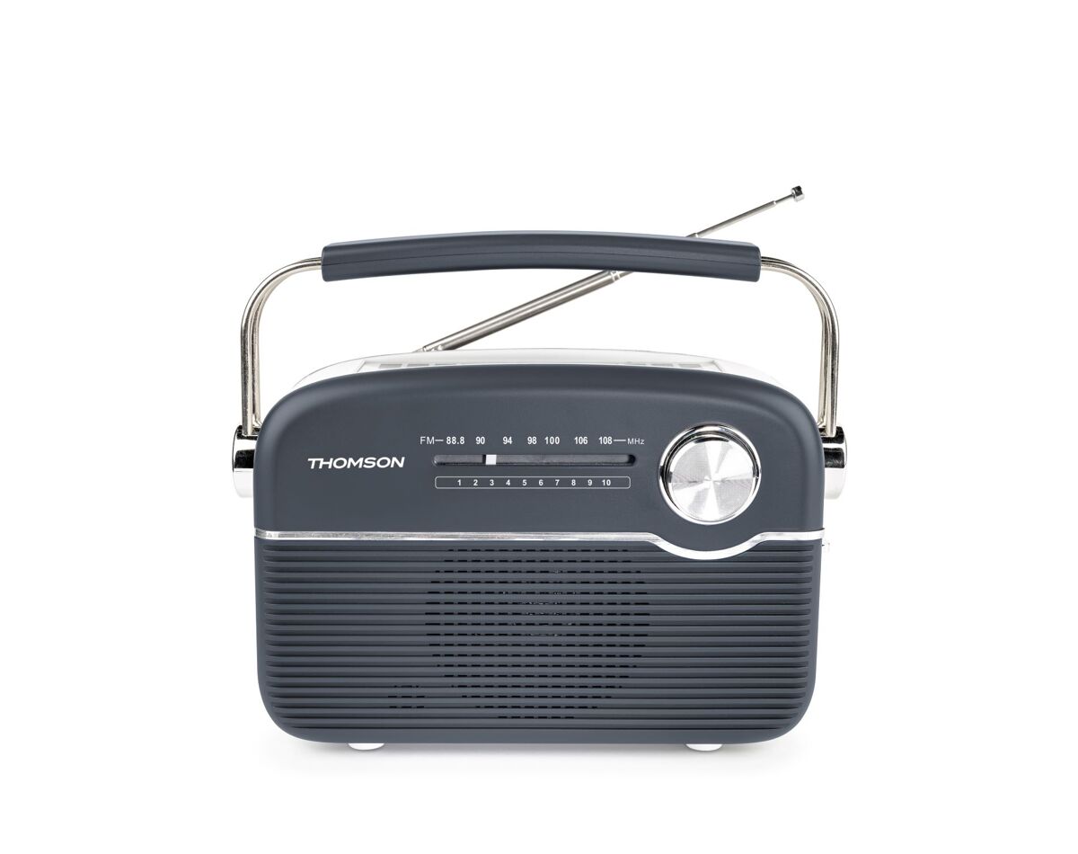 Radio Bluetooth FM/AM Retro Estilo Vintage Thomson RTS450BTG