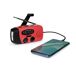 Radio Solar de Emergencia FM/AM portátil Función SOS RT260R Radio Solar de Emergencia FM/AM portátil Función SOS RT260R Negro/ Rojo
