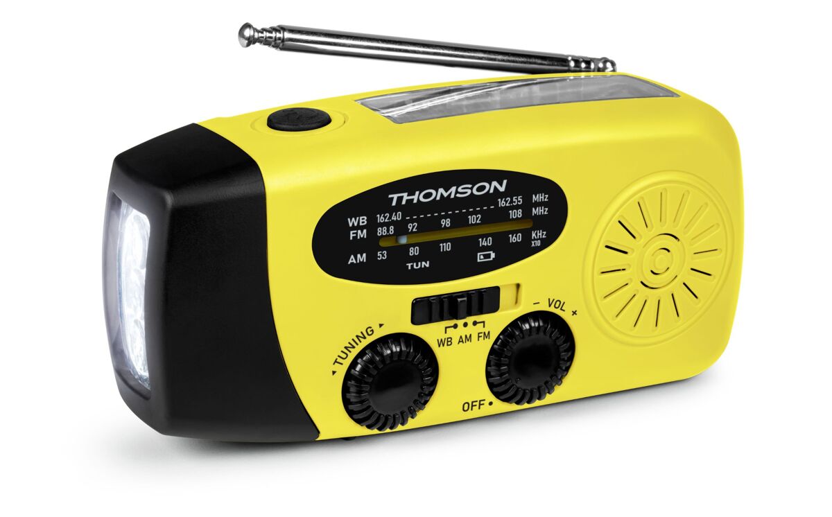 Radio Solar de Emergencia FM/AM  portátil Función SOS RT260Y