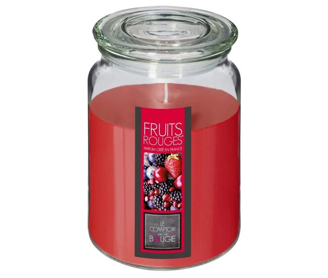 Well home - vela perfumada de frutos rojos