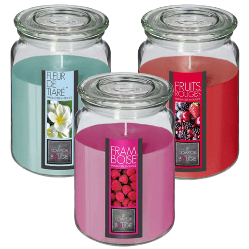 Conjunto de 3 velas perfumadas Conjunto de 3 velas perfumadas