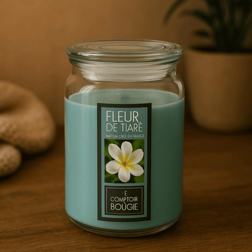 WELL HOME - Vela Aromática de Flor de Tiaré