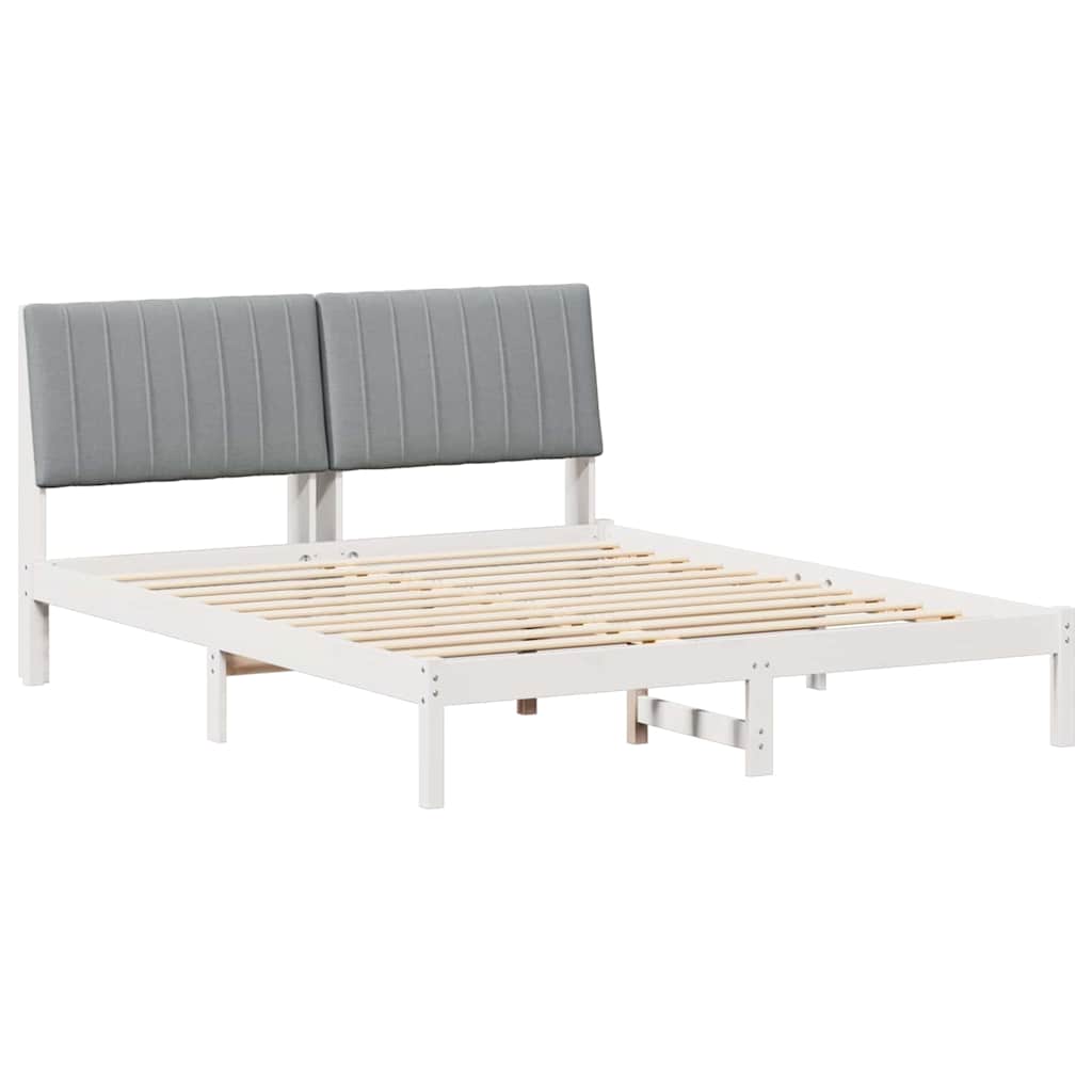 Estructura de cama doble matrimonial - 160 x 200 cm madera de pino macizo