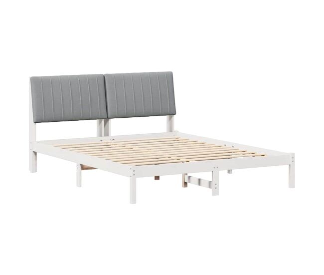 Estructura de cama doble matrimonial - 160 x 200 cm madera de pino macizo