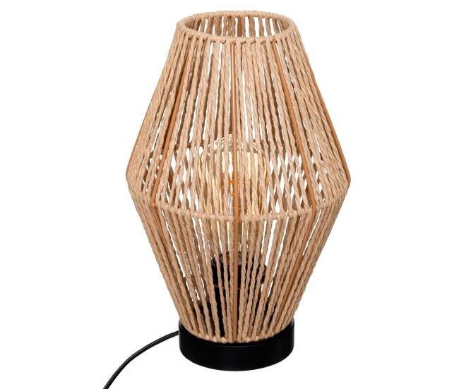 Lámpra de sobremesa aissa nature h 32 lamp