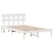 Estructura De Cama Doble Matrimonial 140x190 Estructura De Cama Doble Matrimonial 140x190 Blanco