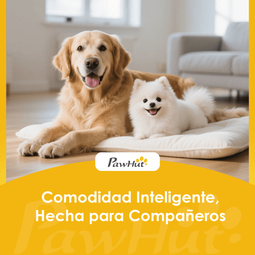 PawHut Escada Dobrável para Cães de 3 Degraus, Portátil, Escada para Animais de Estimação Idosos, Cães Pequenos, Gatos, para Cama, Sofá, 53x30,5x36,5 cm, Castanho