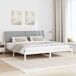 Estructura De Cama Doble Matrimonial 205x217 Estructura De Cama Doble Matrimonial 205x217 Blanco