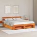 Estructura de cama matrimonial 203x208 Estructura de cama matrimonial 203x208 Marrón