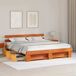 Estructura de cama matrimonial 203x208 Estructura de cama matrimonial 203x208 Marrón