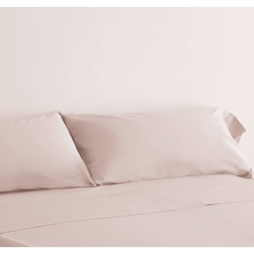 Conjunto de Lençóis Design Rosa Pálido Cama 160cm (4 peças) Donegal Collections