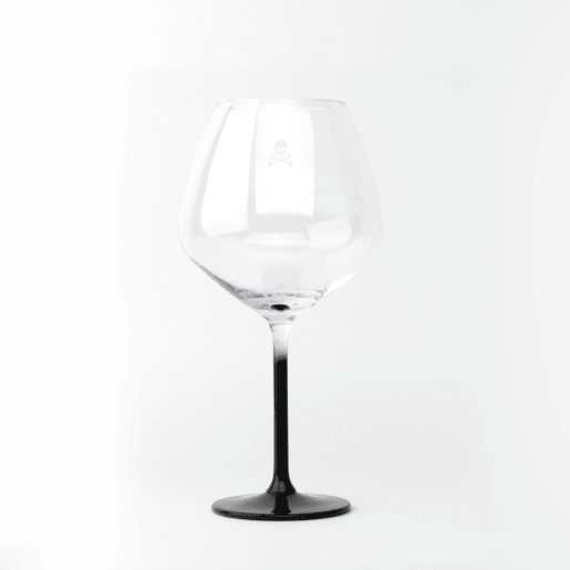 Conjunto de 2 copos de gin em formato de caveira, em cristal Conjunto de 2 copos de gin em formato de caveira, em cristal