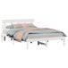 Estructura De Cama Doble Matrimonial 150x200 Estructura De Cama Doble Matrimonial 150x200 Blanco