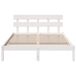 Estructura De Cama Doble Matrimonial 150x200 Estructura De Cama Doble Matrimonial 150x200 Blanco