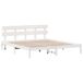 Estructura De Cama Doble Matrimonial 180x200 Estructura De Cama Doble Matrimonial 180x200 Blanco