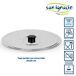 Tapa sarten metal con escurridor colección KINVARA Tapa sarten metal con escurridor colección KINVARA Gris