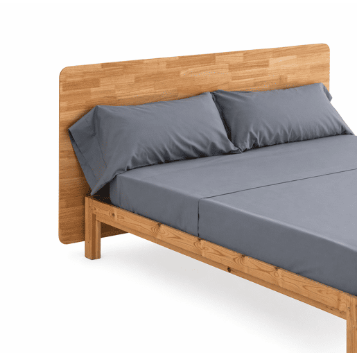 Conjunto de Lençóis Design Cinza Cama 135cm (3 peças) Donegal Collections