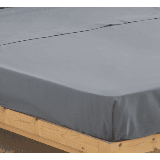 Conjunto de Lençóis Design Cinza Cama 105cm (3 peças) Donegal Collections