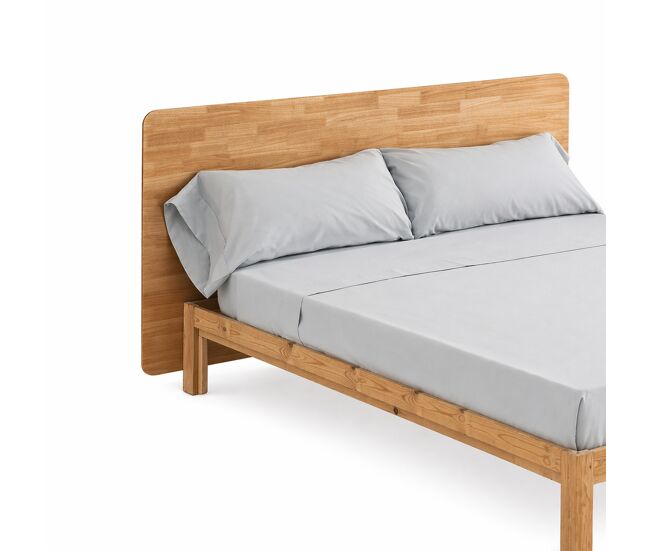 Juego de sábanas design azul cielo cama 200cm (4 piezas) donegal collections