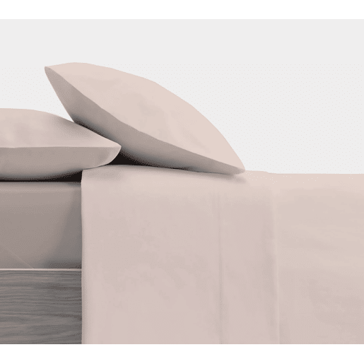 Conjunto de Lençóis Design Rosa Pálido Cama 150cm (3 peças) Donegal Collections