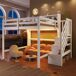 Cama alta para niños 162x253 Cama alta para niños 162x253 Blanco