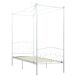 Estructura de cama individual para adultos Estructura de cama individual para adultos Blanco