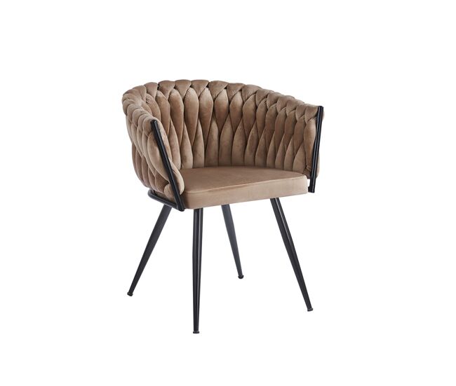 Silla Widny Black Terciopelo
