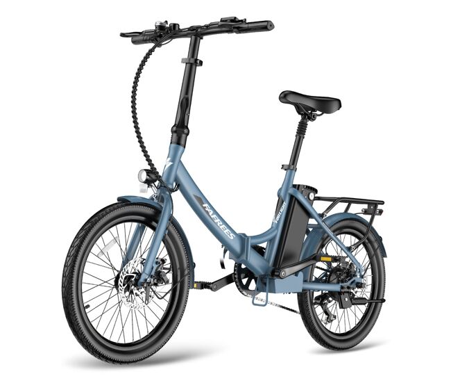 Bicicleta eléctrica | fafrees | f20 light | 250w 36v20ah 20" disco - azul