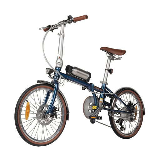 Bicicleta Elétrica MAXTURN SMART20 - Motor 250W Bateria 36V5.2AH Pneus De 20u201D Travões A Disco Mecânicos - Roxo