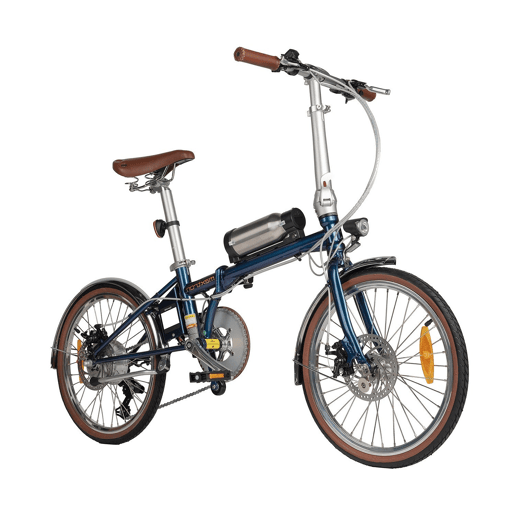 Bicicleta Elétrica MAXTURN SMART20 - Motor 250W Bateria 36V5.2AH Pneus De 20u201D Travões A Disco Mecânicos - Roxo