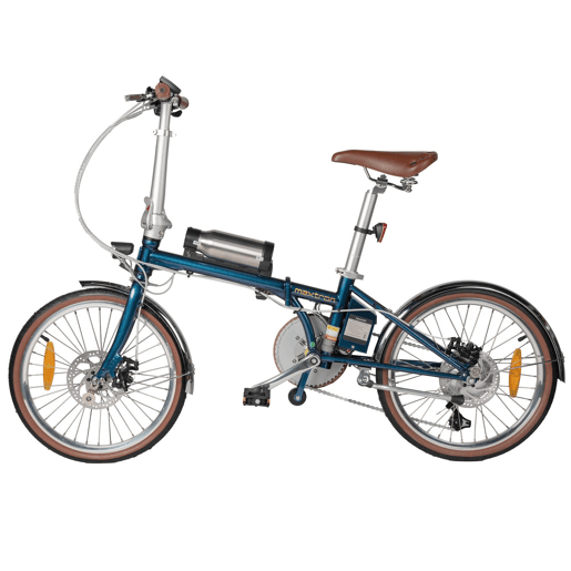 Bicicleta Elétrica MAXTURN SMART20 - Motor 250W Bateria 36V5.2AH Pneus De 20u201D Travões A Disco Mecânicos - Roxo