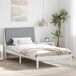 Estructura de cama individual para adultos Estructura de cama individual para adultos Blanco