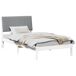 Estructura de cama individual para adultos Estructura de cama individual para adultos Blanco