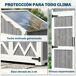 Armario de Jardín Madera de Abeto, Metal Galvanizado Outsunny 105 Armario de Jardín Madera de Abeto, Metal Galvanizado Outsunny 105 Gris