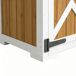 Armario de Jardín Madera de Abeto, Metal Galvanizado Outsunny 105 Armario de Jardín Madera de Abeto, Metal Galvanizado Outsunny 105 Marrón