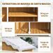 Armario de Jardín Madera de Abeto, Metal Galvanizado Outsunny 105 Armario de Jardín Madera de Abeto, Metal Galvanizado Outsunny 105 Marrón