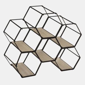 Suporte para vinhos Well Home 'Arty' para 6 garrafas