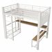 Cama alta para niños 204x145 Cama alta para niños 204x145 Blanco