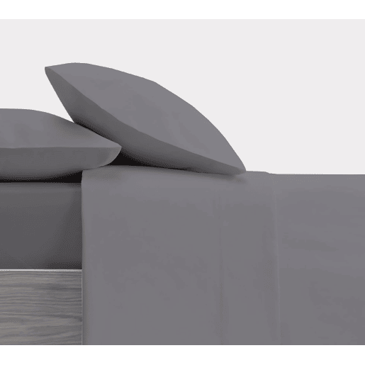 Conjunto de Lençóis Design Cinza Cama 160cm (4 peças) Donegal Collections