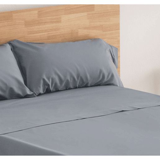 Conjunto de Lençóis Design Cinza Cama 180cm (4 peças) Donegal Collections