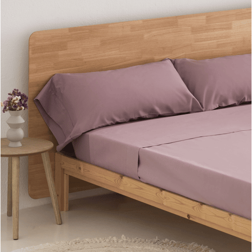 Conjunto de Lençóis Design Magenta Cama 180cm (4 peças) Donegal Collections
