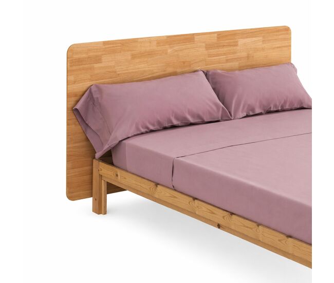 Juego de sábanas design magenta cama 150cm (3 piezas) donegal collections