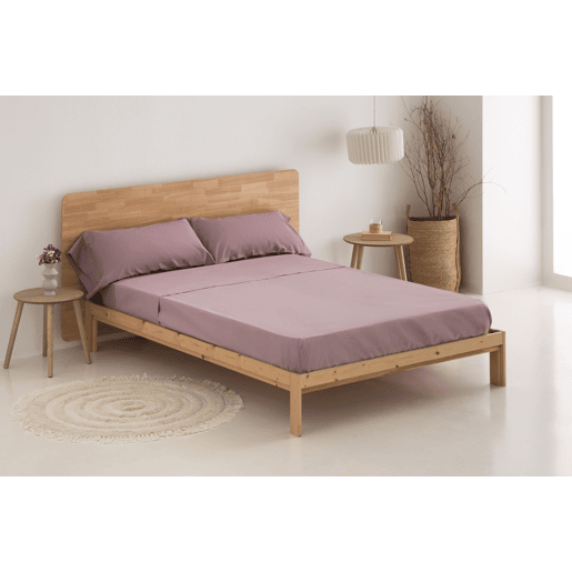 Conjunto de Lençóis Design Magenta Cama 150cm (3 peças) Donegal Collections