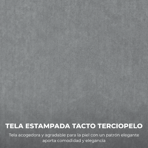 HOMCOM Cadeira de Escritório com Massagem de Amassamento em 4 Pontos, Encosto Alto, Altura Ajustável, Assento Amplo, Almofada Lombar, Balanço, Estofada em Veludo, Cinzento